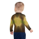CB6-30 Kids Rash Guard product close-up showing fabric quality